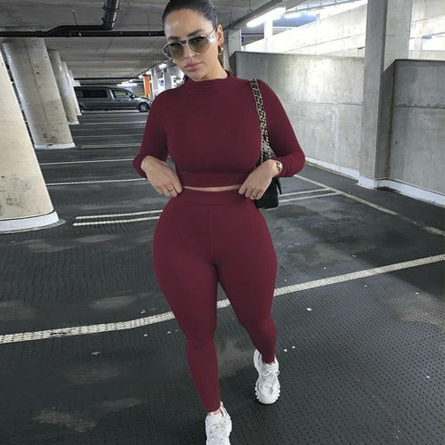 Two Piece Sports Suit