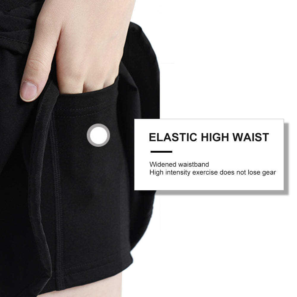 Womens Running Shorts with Pockets