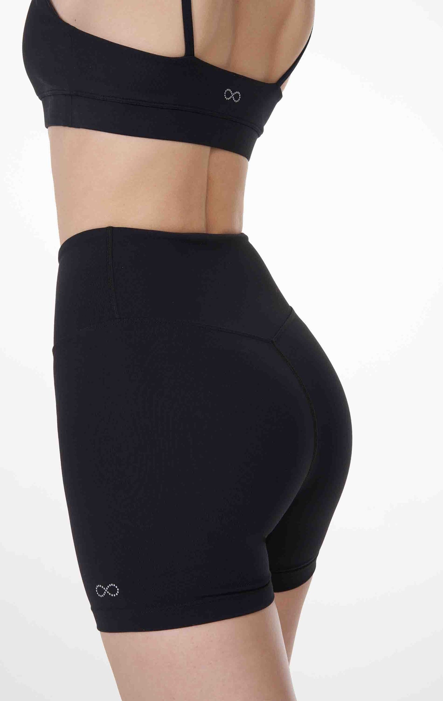 Hybrid Yoga Shorts High Waist
