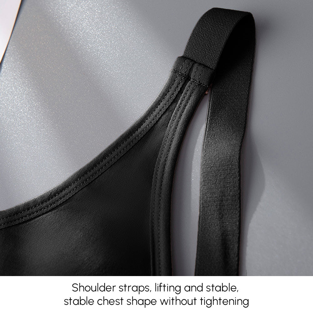 Womens Double Shoulder Strap Sports Bra