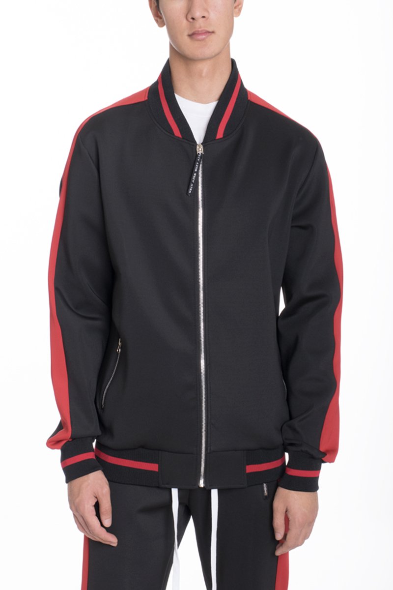 Track Suit Set - Black/Red