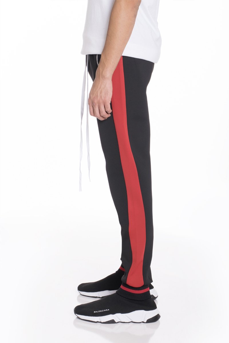 Track Suit Set - Black/Red