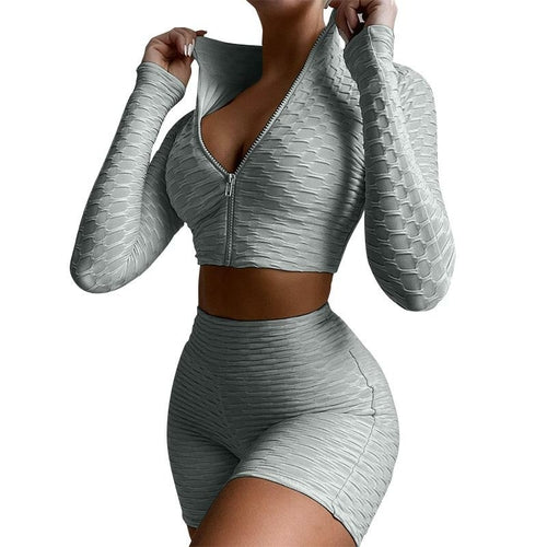 Leopard Print Two Piece Set