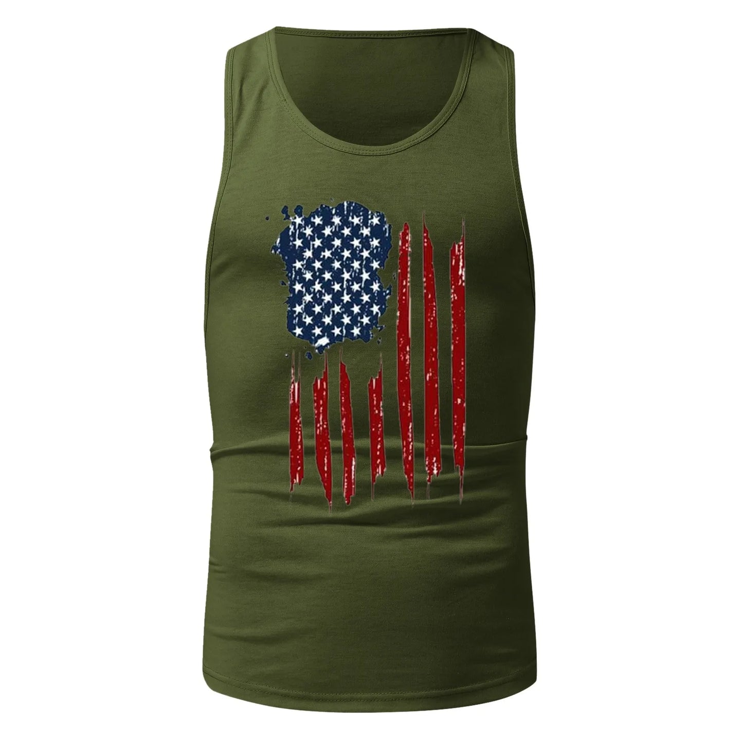Independence Day Mens Sleeveless Shirt