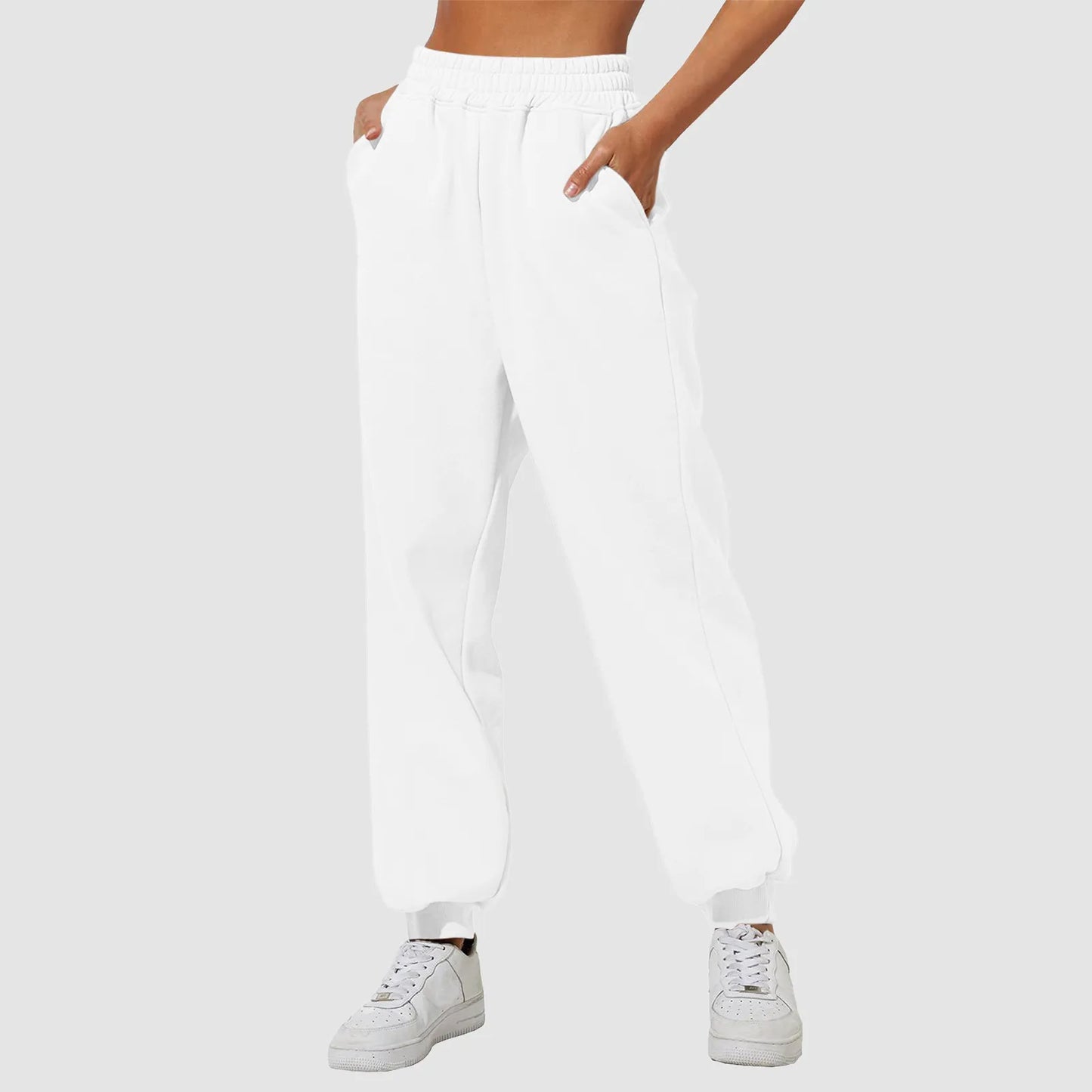 Gray Baggy Sweatpants