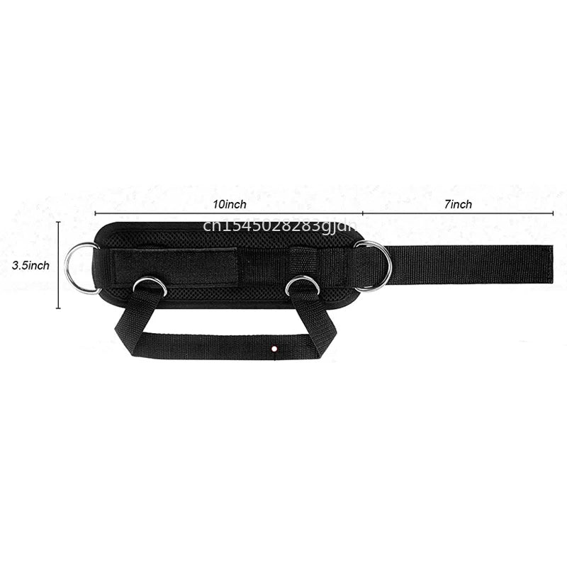 Adjustable 4 D-Ring Ankle Straps
