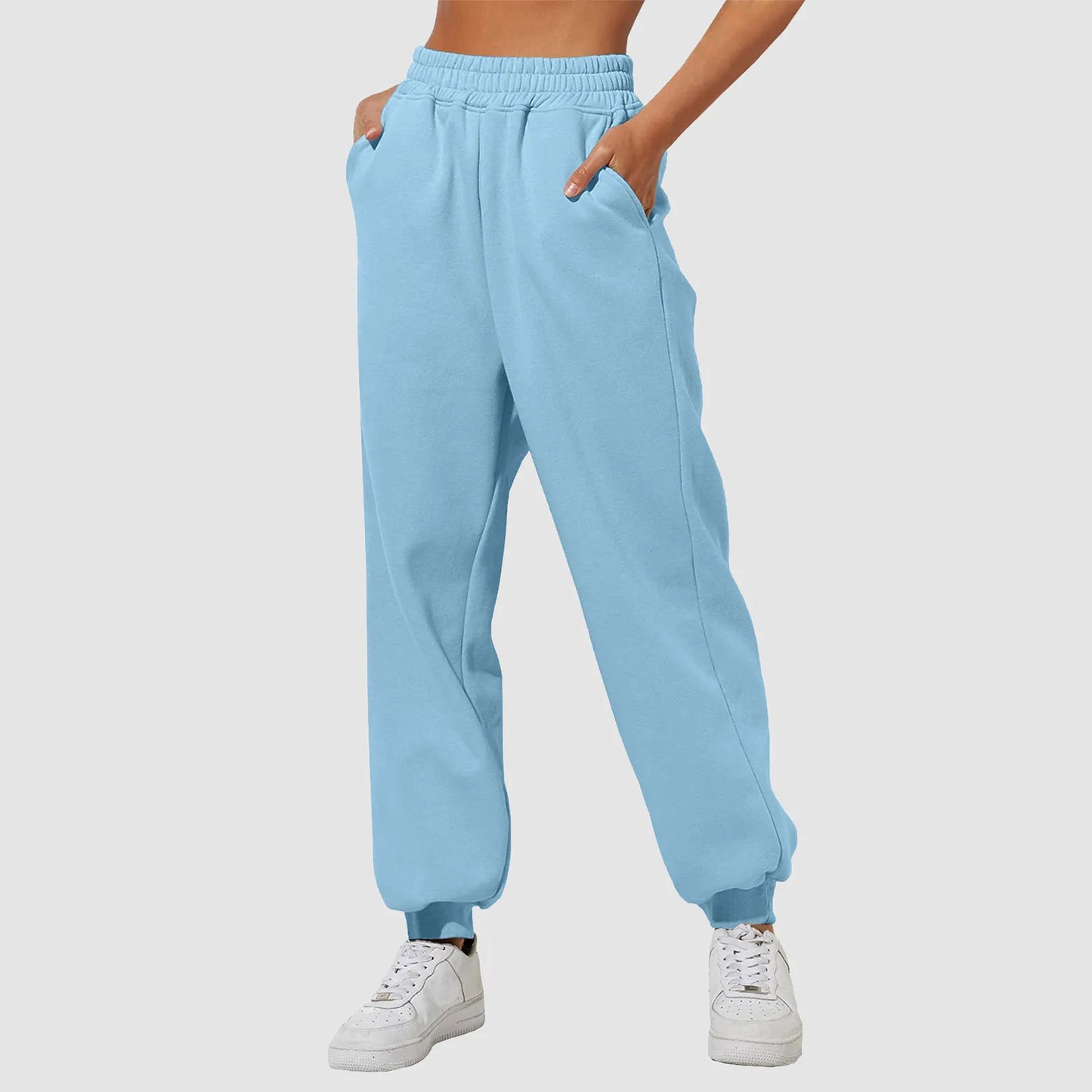Gray Baggy Sweatpants