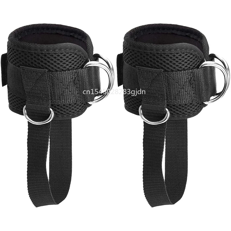 Adjustable 4 D-Ring Ankle Straps