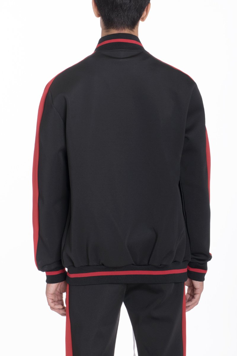 Track Suit Set - Black/Red