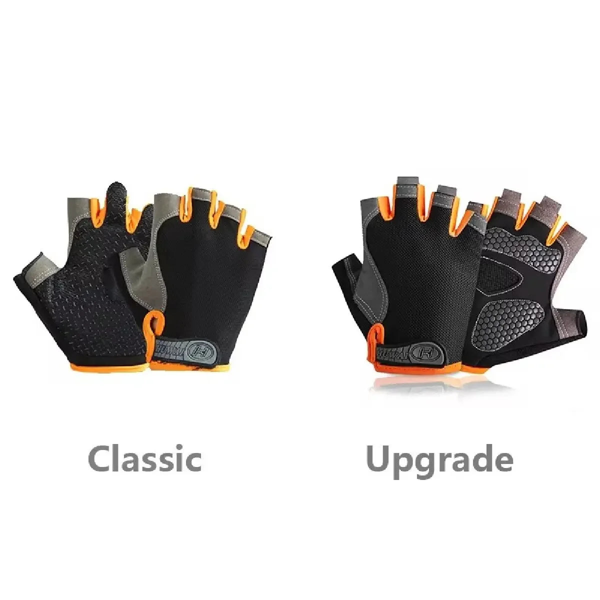 Gym Breathable Anti-Slip Half Finger Gloves