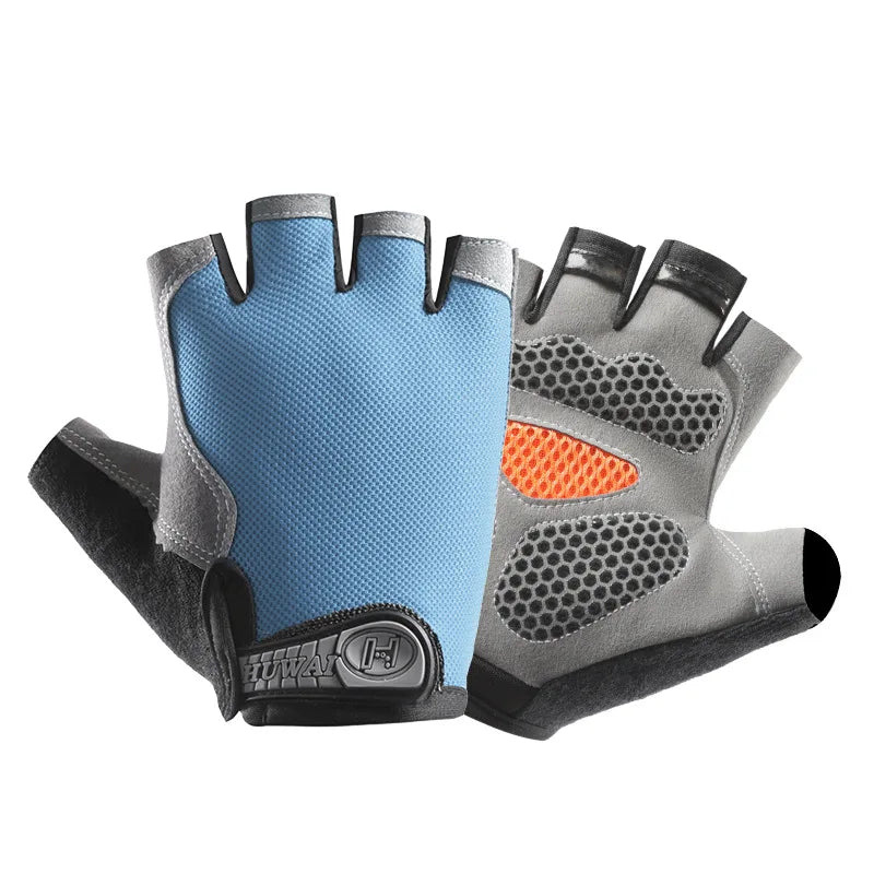 Gym Breathable Anti-Slip Half Finger Gloves